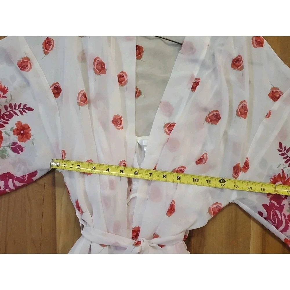Flora‎ By Flora Nikrooz Chemise Lingerie Nightgown and Robe Size Medium Peignoir